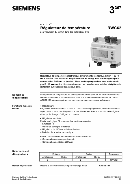 Siemens Sintony Manual